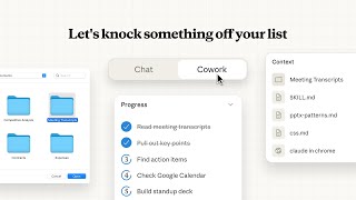 Introducing Cowork: Claude Code for the rest of your work